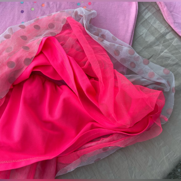 Rainbow winter dress 4T - Picture 3 of 5